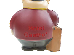 Mein-Bert mit Koffer und Lasergravur Hotel / Gasthof