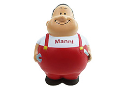 Mein-Bert Manni Meister von vorne Mein-Bert mit Lasergravur Manni Meister von vorne
